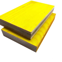 500x2500x27mm 3 Ply Plywood Yellow para construção Plywood Fórmula Construção de edifício, hotel LEONKING 21 / 27mm PF Glue 8% -12%